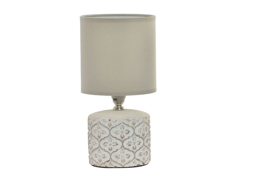 LAMPARA SOBREMESA CERAMICA 15X35CM CAMEL